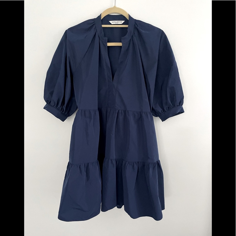 AMANDA UPRICHARD, PUFF SLEEVE MINI DRESS